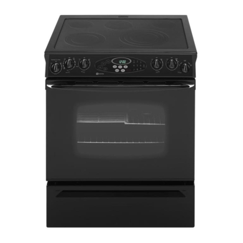 Maytag MES5775BA - 30 in. Slide-In Electric Range User manual