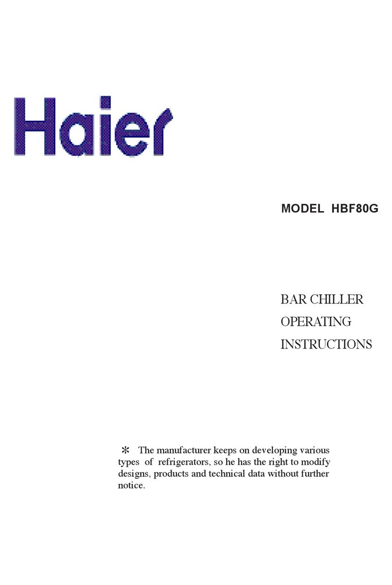 Haier HBF80G User manual Haier HBF80G User manual