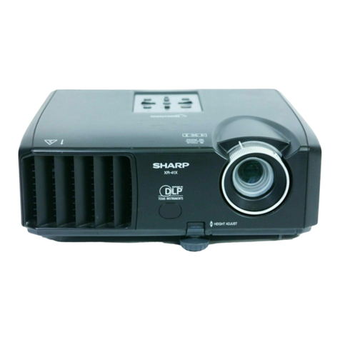 Sharp XR-41X User manual