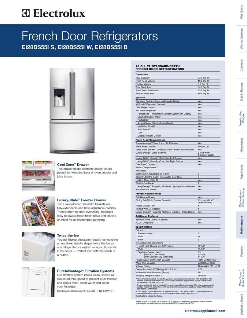 Electrolux EI28BS55I W Specifications