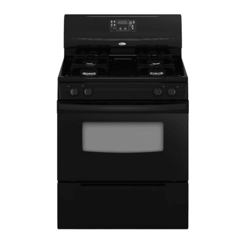 Whirlpool SF114PXSB installation instructions