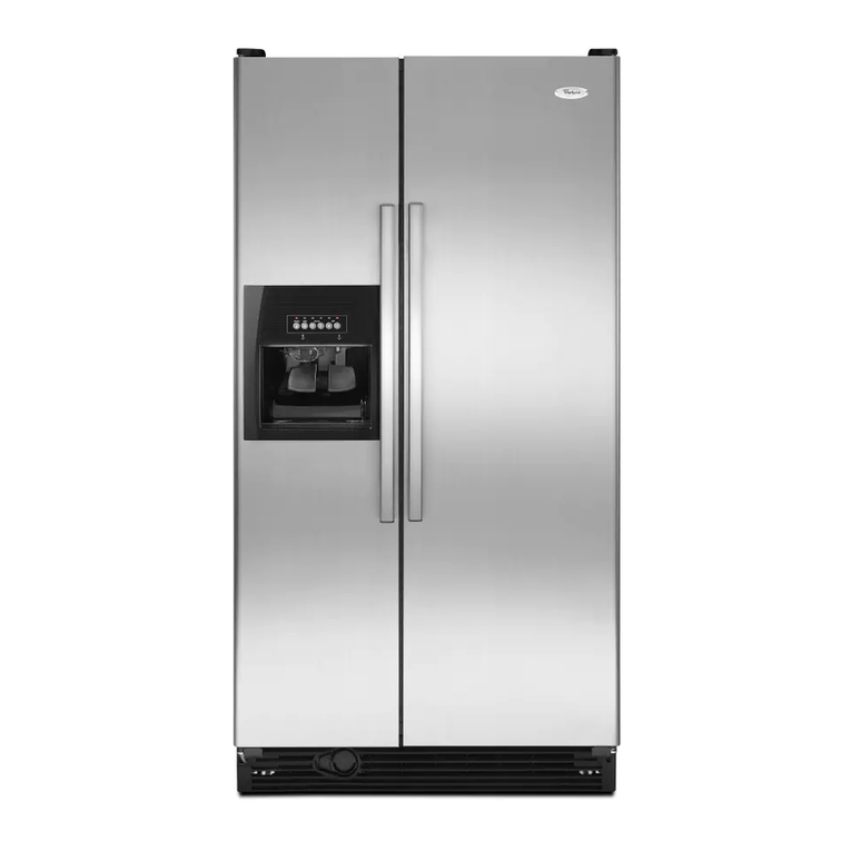 Whirlpool ED5PVEXWS Product dimensions