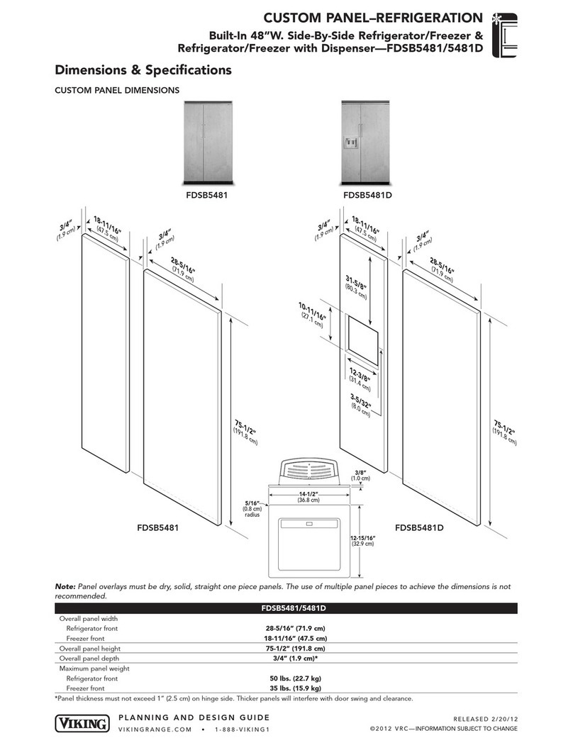 Viking FDSB5481 Series Guide Viking FDSB5481 Series Guide