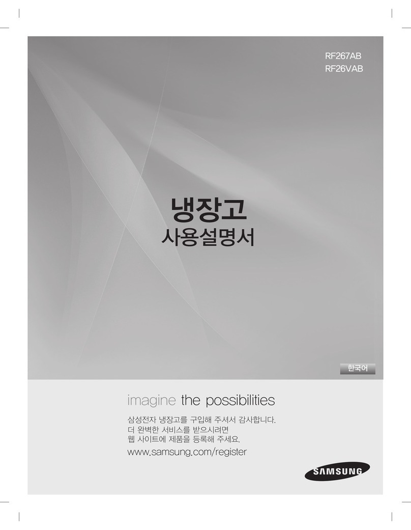 Samsung RF267AEBP User manual Samsung RF267AEBP User manual
