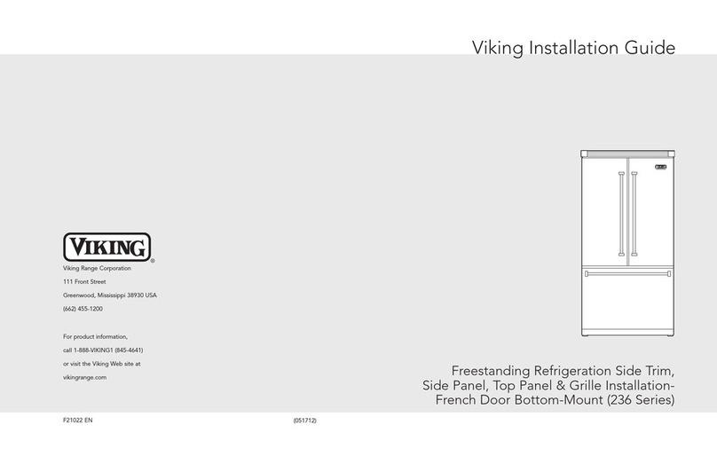 Viking RDDFF236SS User manual