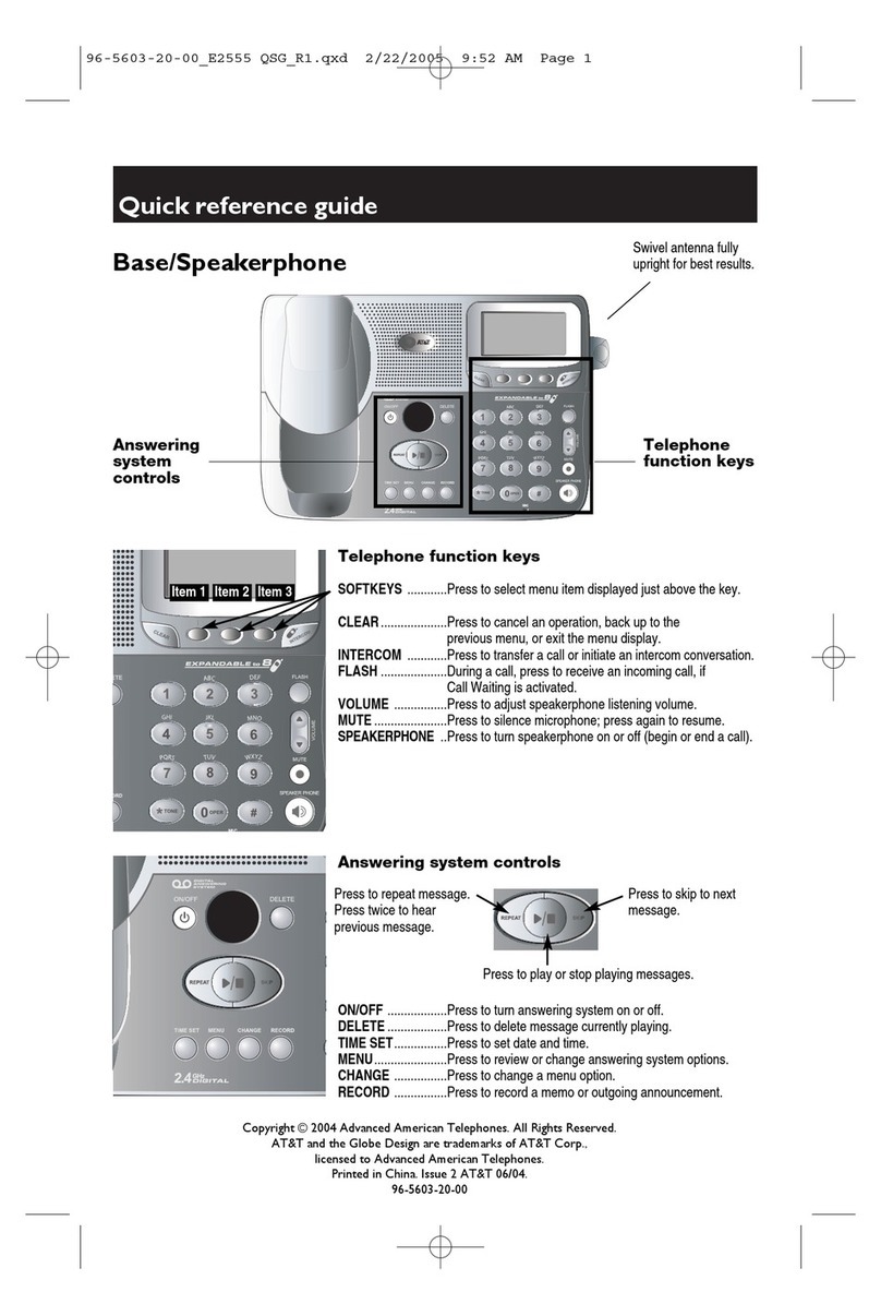 AT&T E2555 User manual