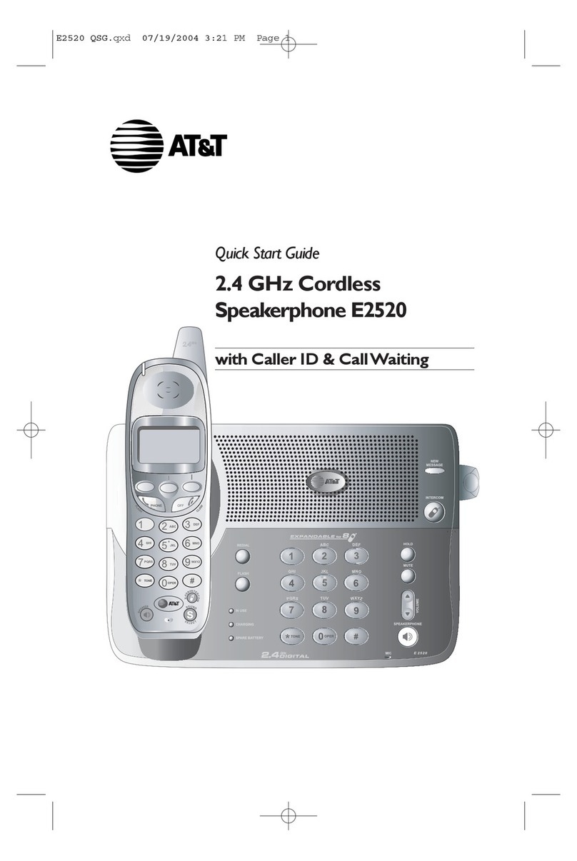AT&T E2520 User manual AT&T E2520 User manual