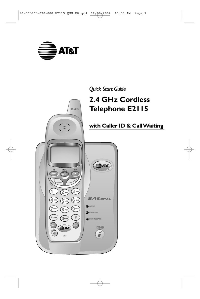 AT&T E2115 User manual