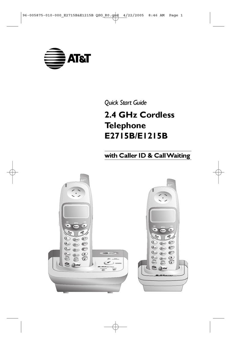AT&T E1215B User manual