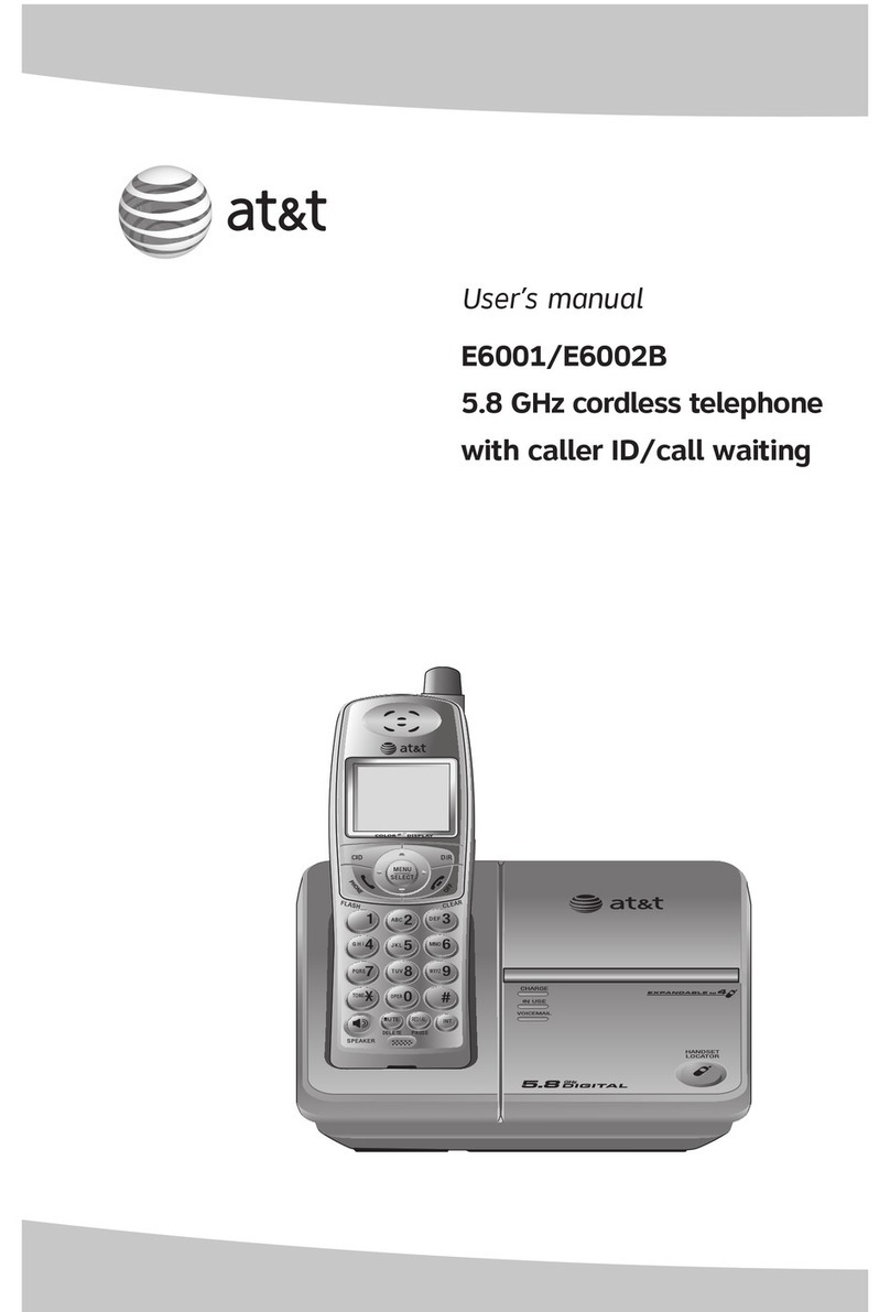 AT&T E6001 User manual