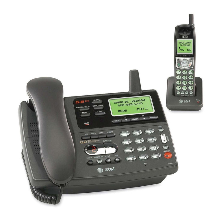 AT&T E5827 User manual