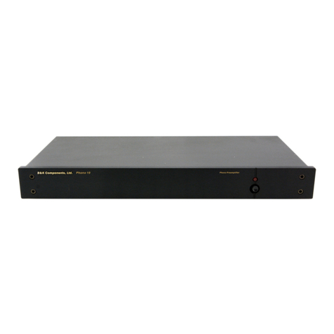 B&K Phono10 User manual