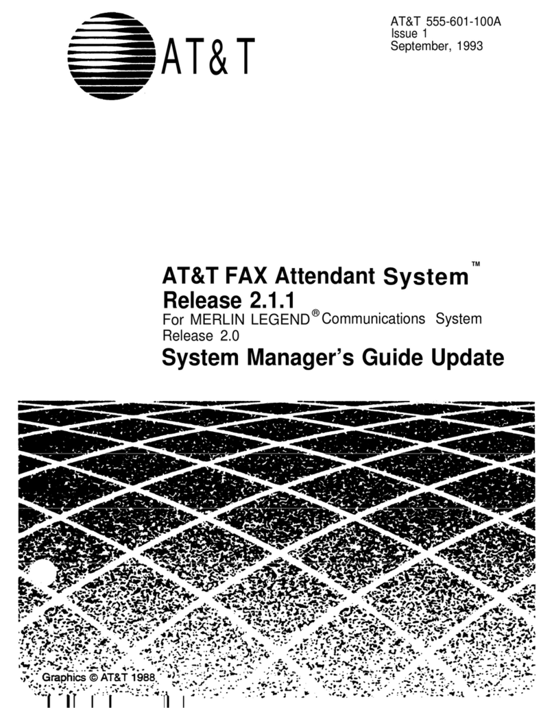 AT&T Merlin Legend 7102 User guide