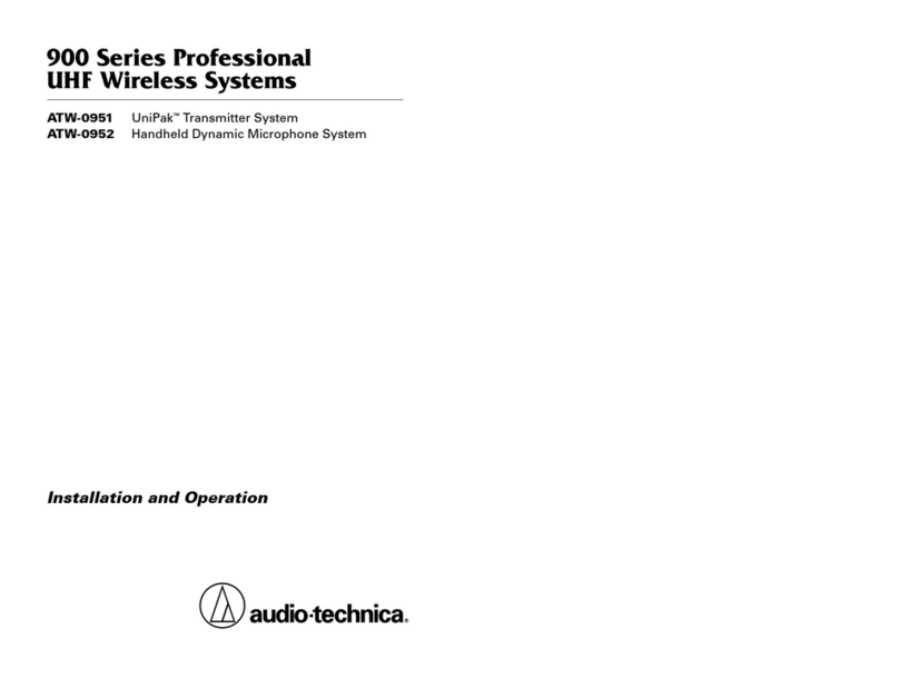 Audio Technica ATW-0951 Owner's manual