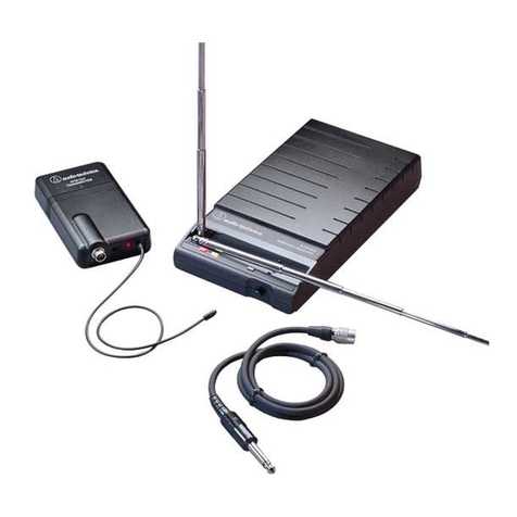 Audio Technica ATW-0327 Installation and operation Audio Technica ATW-0327 Installation and operation