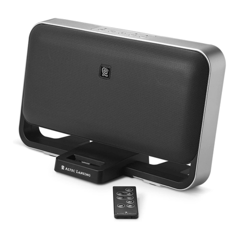 Altec Lansing M604 User manual