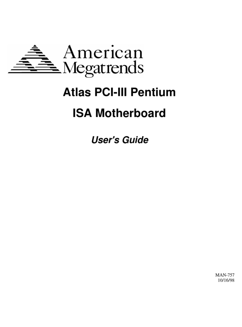 American Megatrends Atlas III PCI user guide