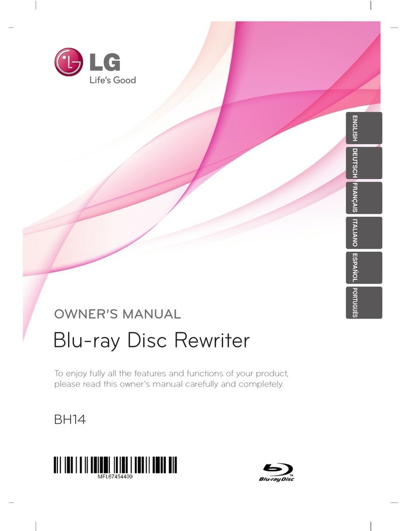 LG BH14NS40 User manual