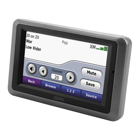 Garmin zumo 665LM User manual