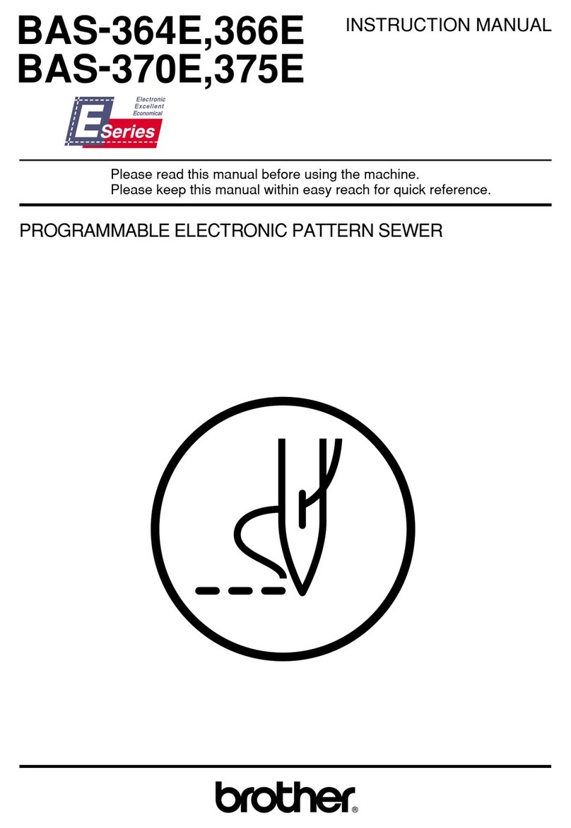 Brother BAS-364E User manual Brother BAS-364E User manual
