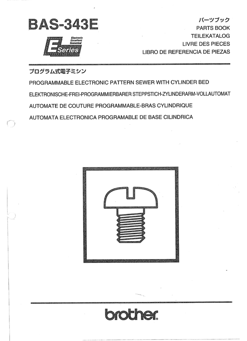 Brother BAS-343E User manual