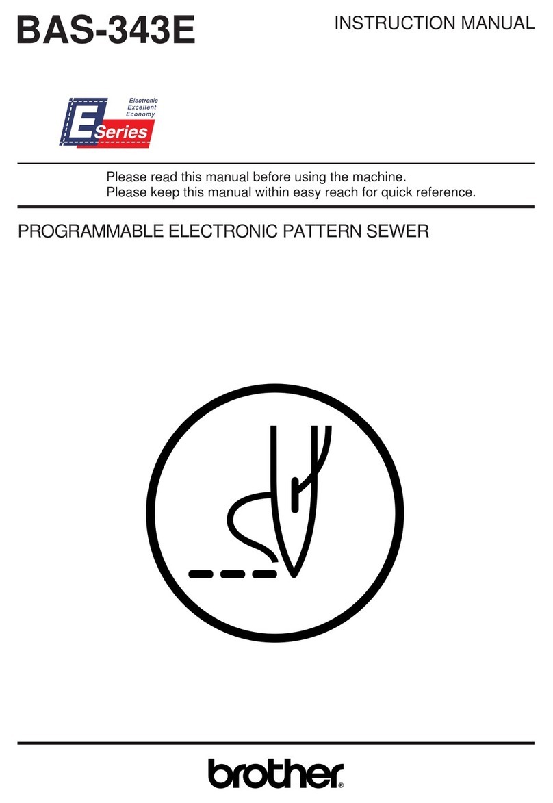 Brother BAS-343E instruction manual