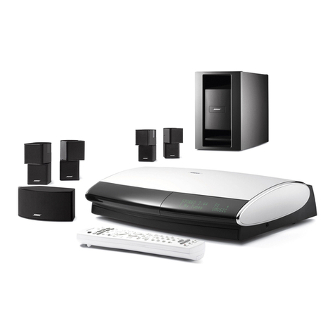 Bose Lifestyle 38 Series III User manual