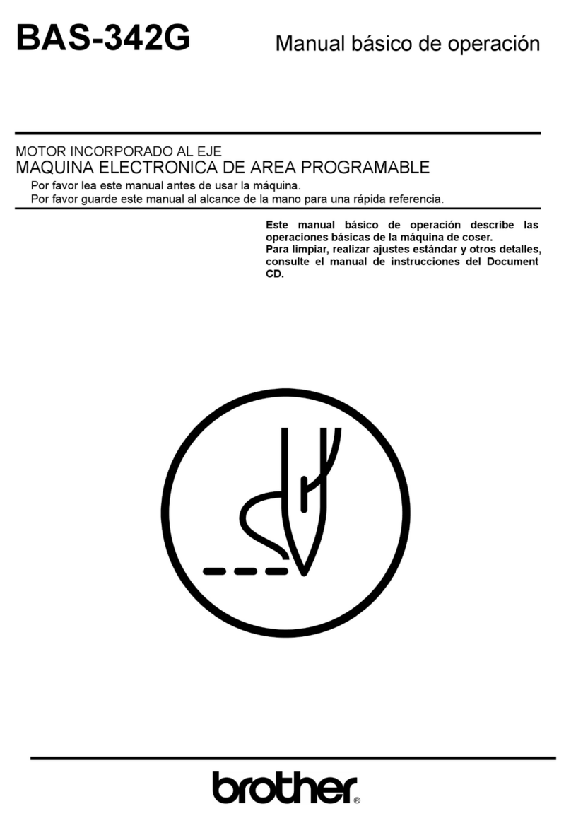 Brother BAS-342G PS Instruction Manual
