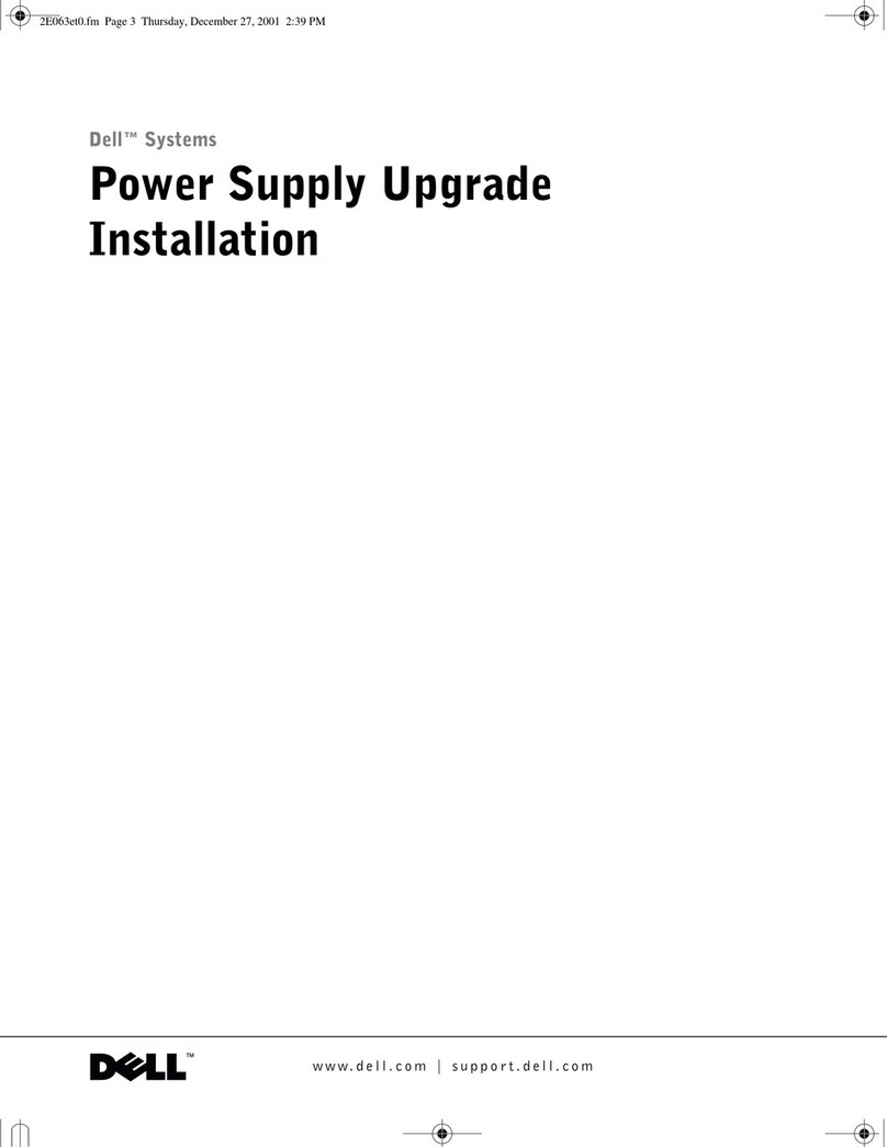 Dell PowerEdge 4600 User manual