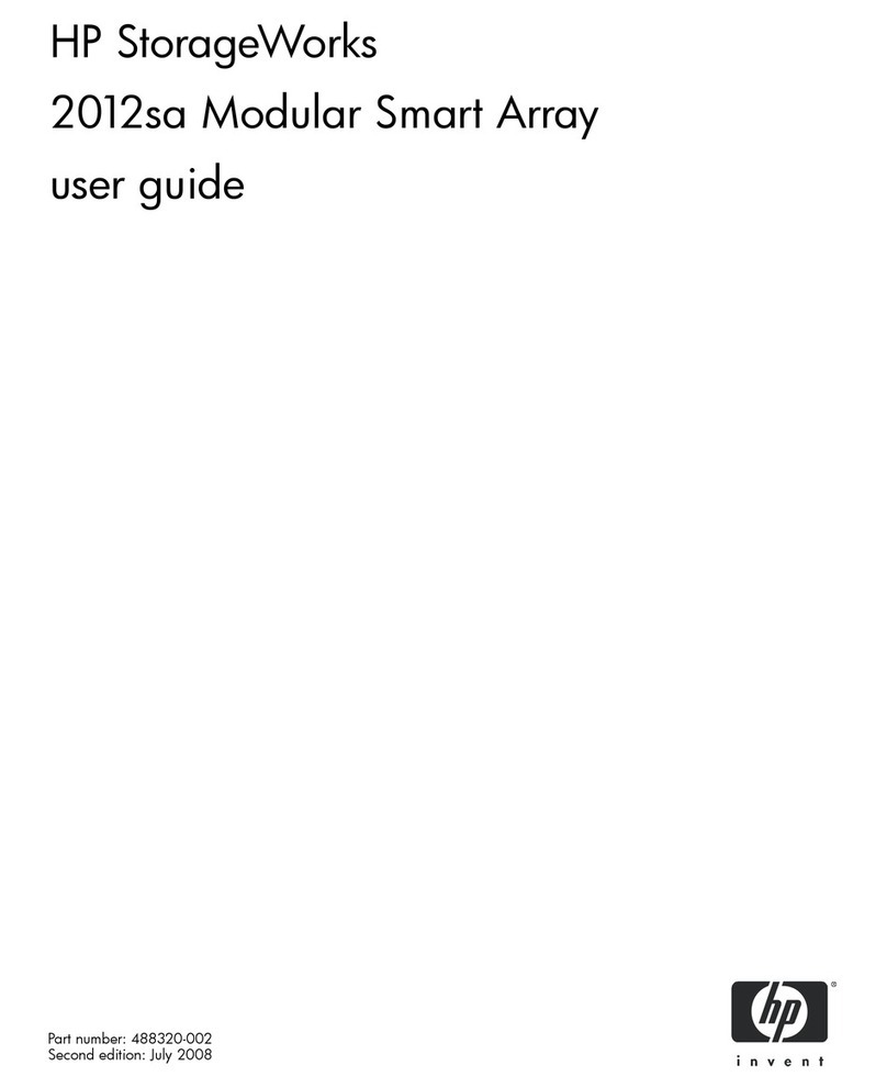 HP AA988A - Modular Smart Array Storage Controller... User manual