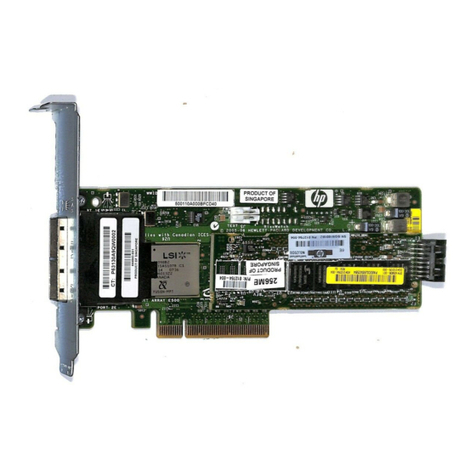 HP AH226A - Smart Array E500/256MB Controller... Installation instructions