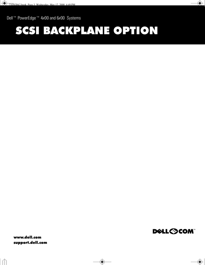 Dell PowerEdge 6400 manual