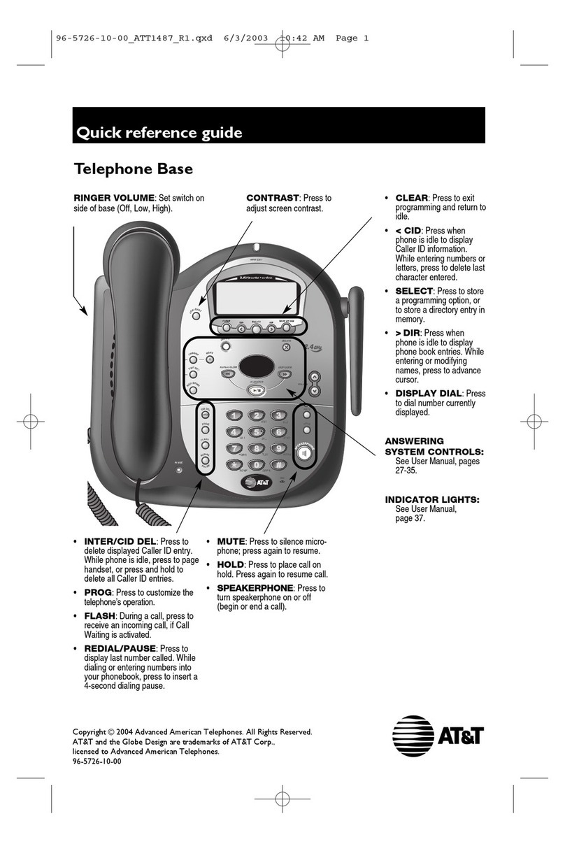 AT&T 1487 User manual