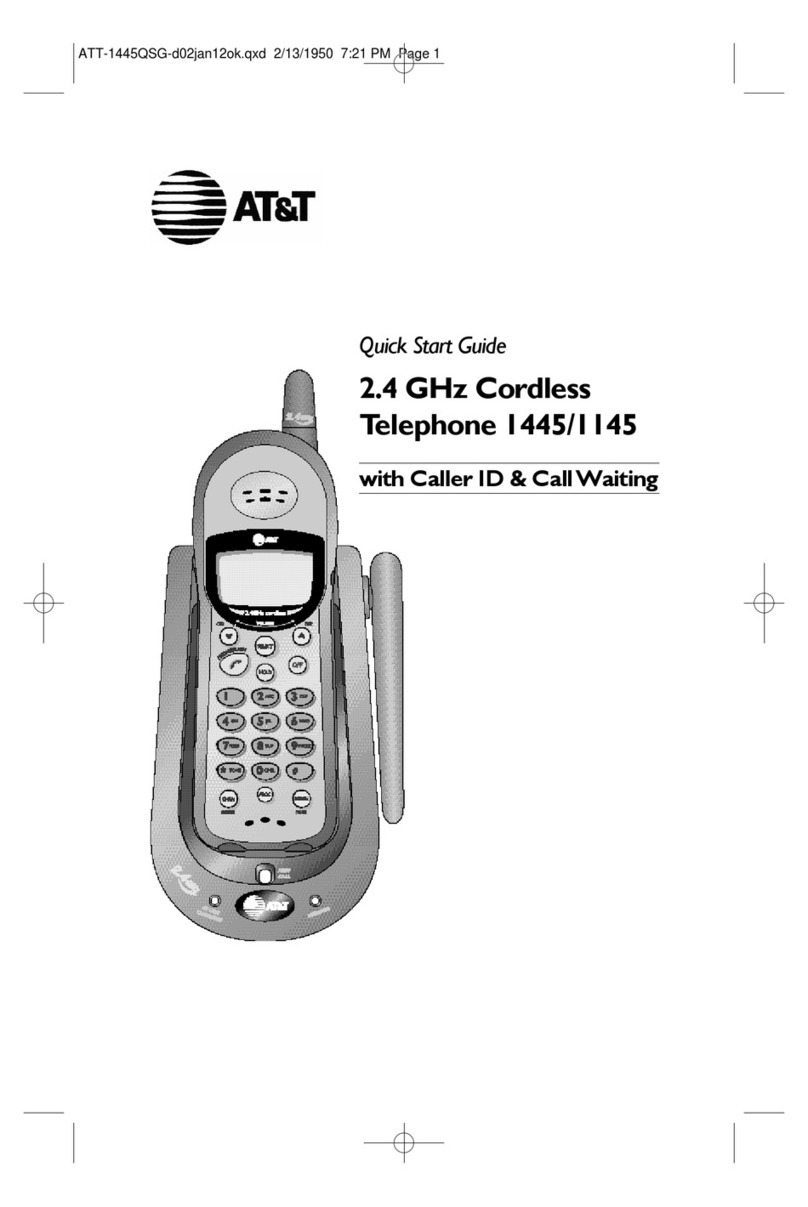AT&T 1145 User manual