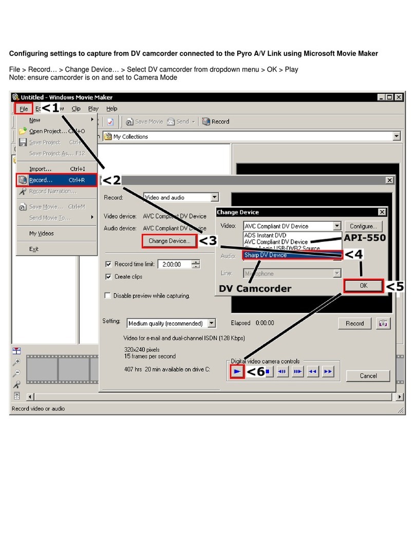 ADS Technologies API-555 Software configuration guide