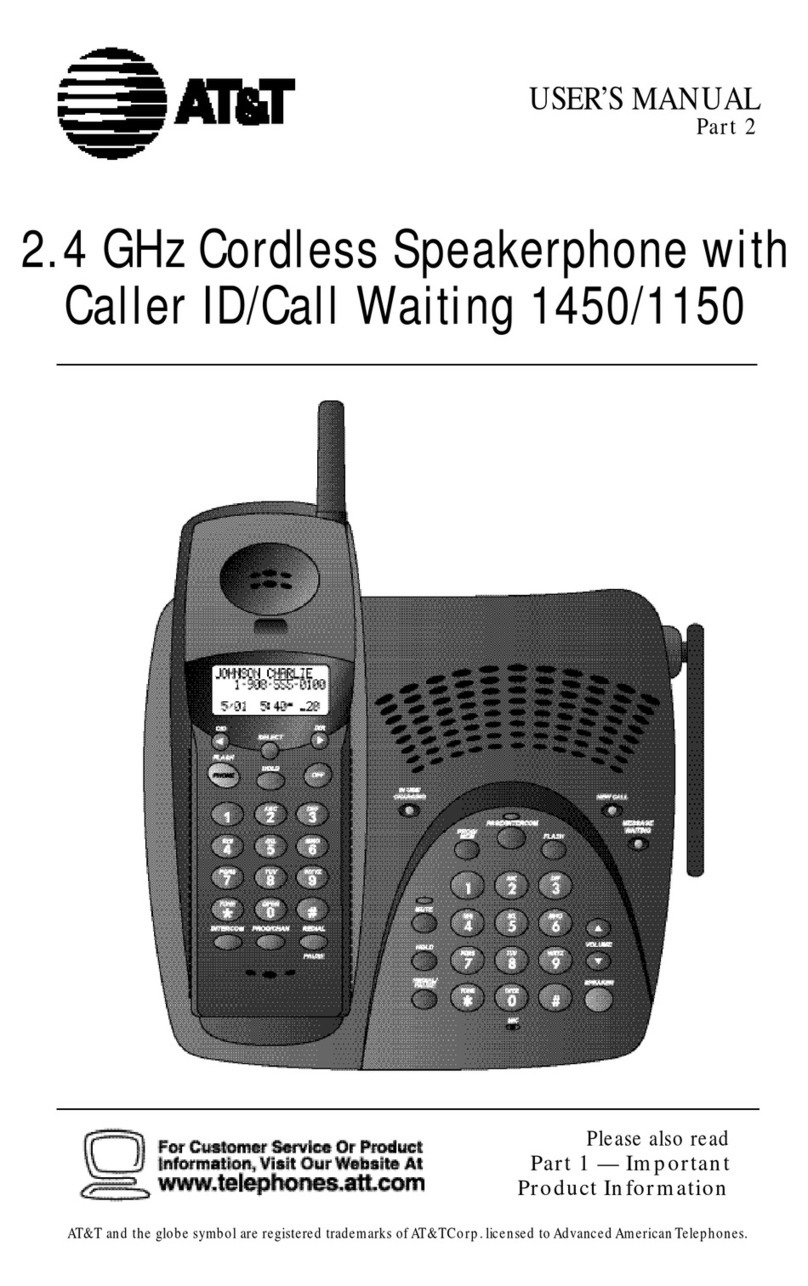 AT&T 1150 user manual