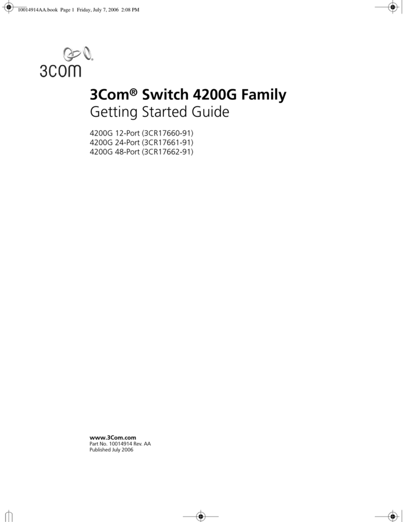 3Com 4200G PWR User manual