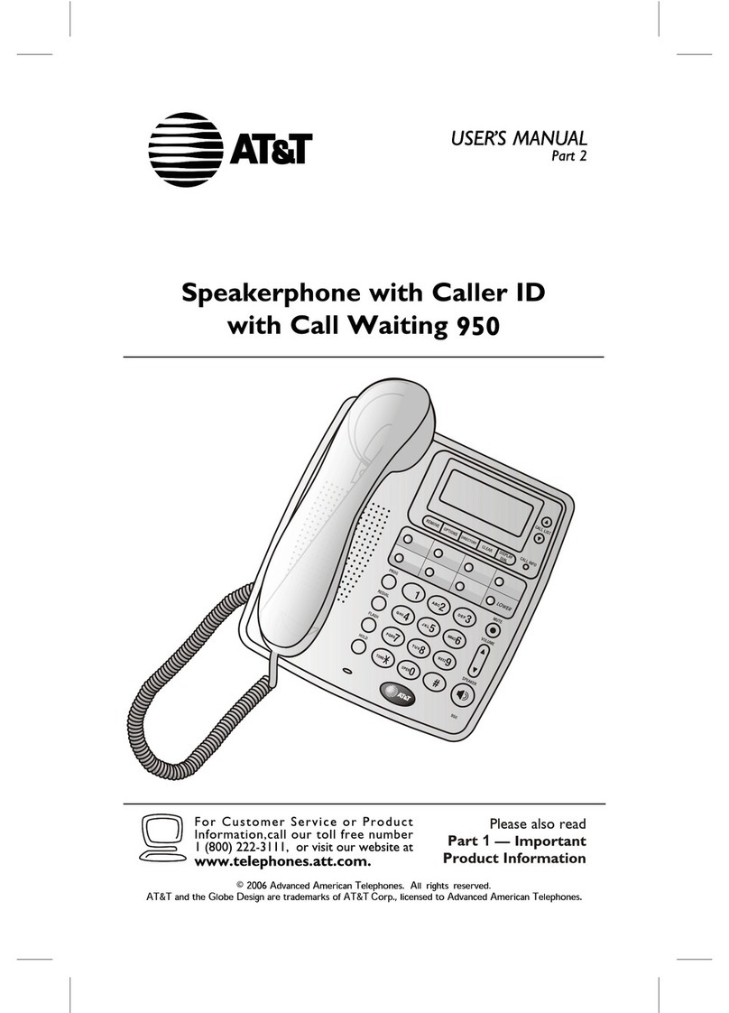 AT&T 950 User manual AT&T 950 User manual