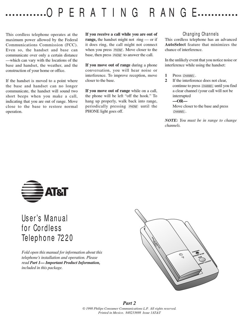 AT&T 7220 user manual