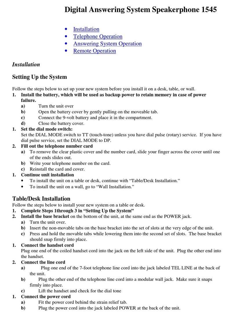 AT&T 1545 User manual