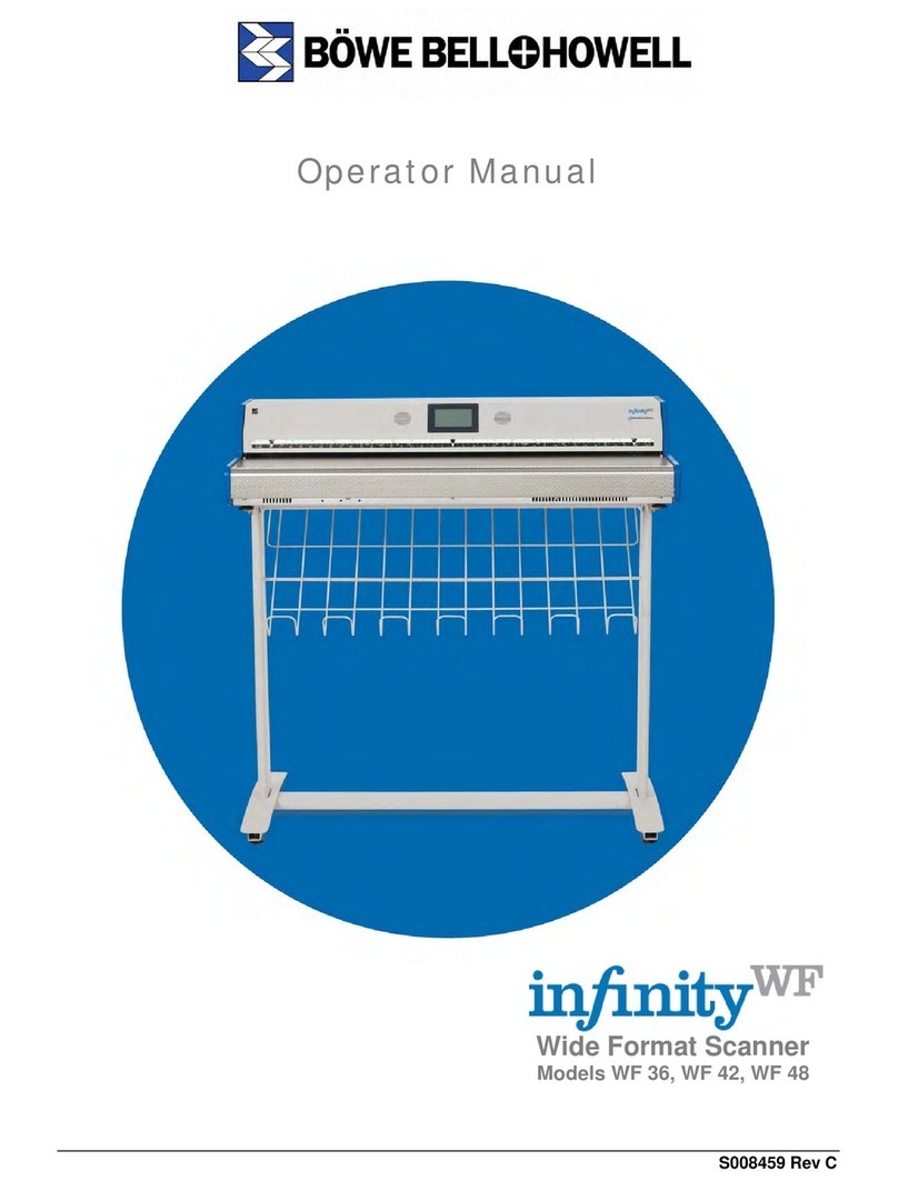 Bell and Howell Infinity WF WF 36 Operator's manual