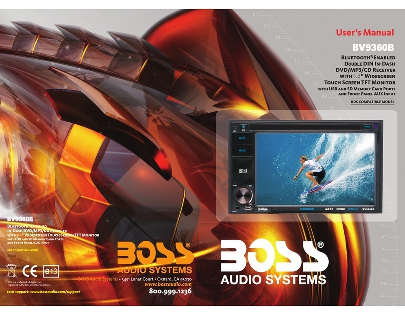 Boss Audio Systems BV9360B User manual