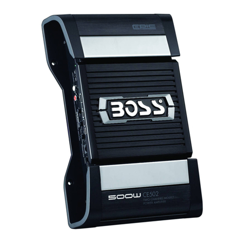 Boss Audio Systems CE502 User manual