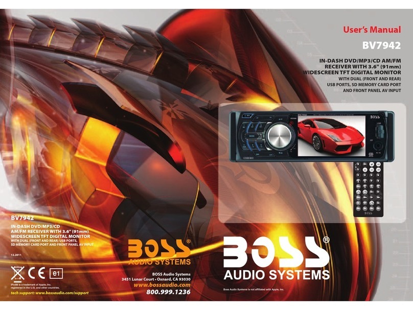 Boss Audio Systems BV7942 user manual