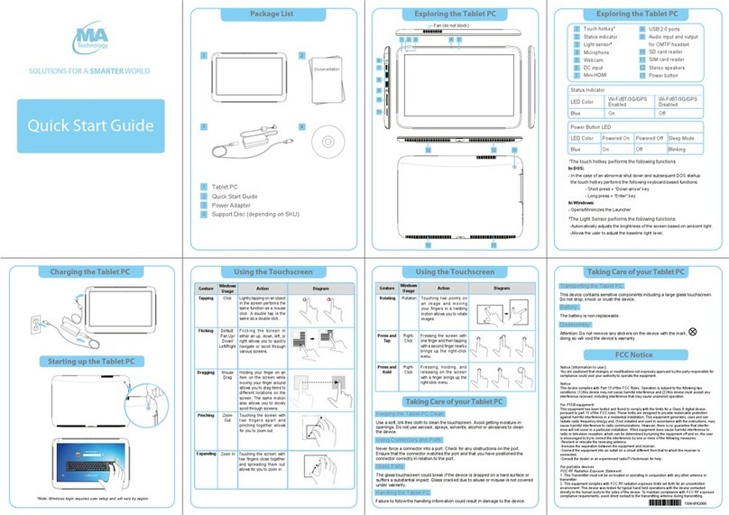MA Technology Companion Pad quick start guide