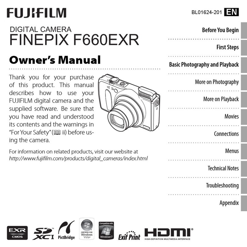 FujiFilm Finepix F660EXR User manual FujiFilm Finepix F660EXR User manual