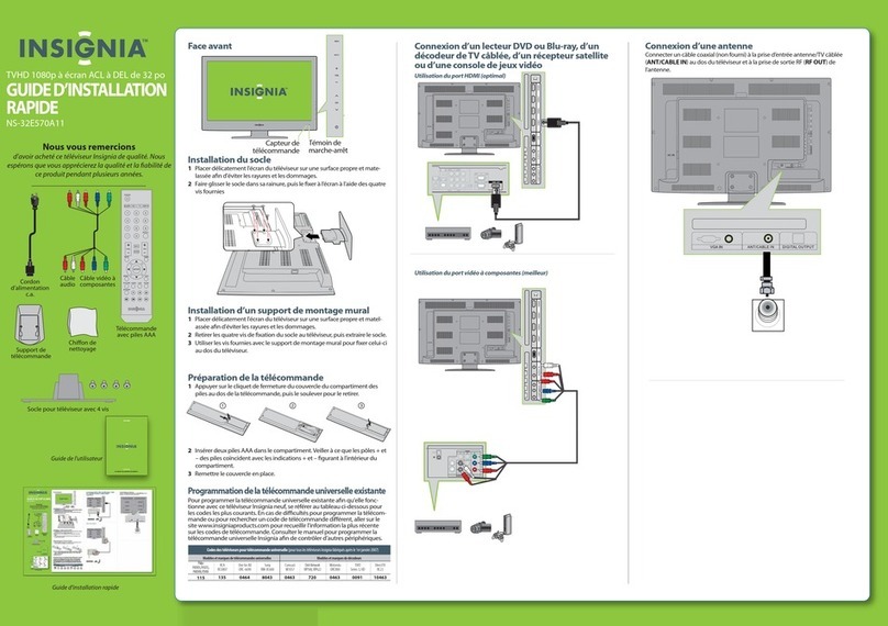 Insignia NS-32E570A11 User manual