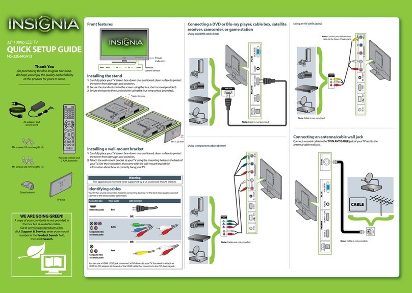 Insignia NS-32E440A13 User manual