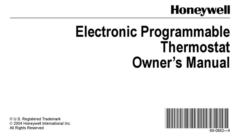 Honeywell T8112C owner's manual