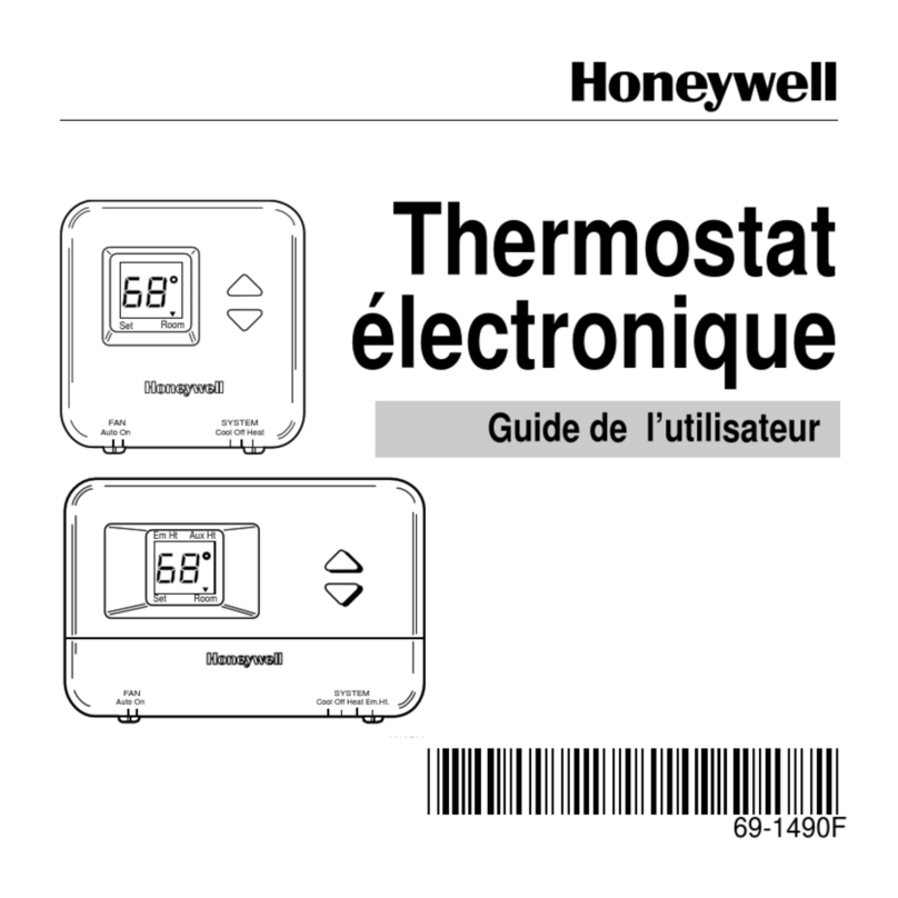 Honeywell T8424C1042 Guide de l'utilisateur